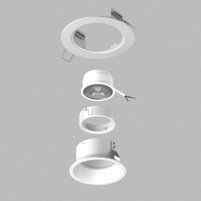 Встраиваемый светильник Lightstar Domino D61607BMOD в Ялуторовске - yalutorovsk.ok-mebel.com | фото 3
