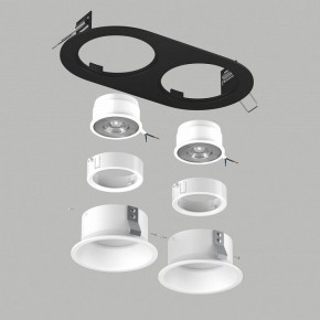Встраиваемый светильник Lightstar Domino D6570606WMOD в Ялуторовске - yalutorovsk.ok-mebel.com | фото 3