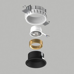 Встраиваемый светильник Lightstar Domino G214607GMOD в Ялуторовске - yalutorovsk.ok-mebel.com | фото