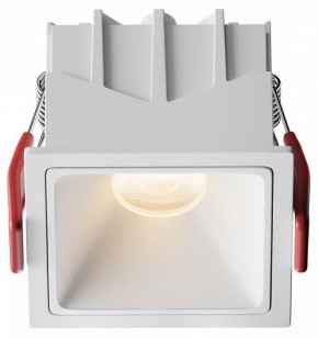 Встраиваемый светильник Maytoni Alfa LED DL043-01-10W3K-SQ-W-1 в Ялуторовске - yalutorovsk.ok-mebel.com | фото