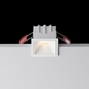 Встраиваемый светильник Maytoni Alfa LED DL043-01-10W3K-SQ-W-1 в Ялуторовске - yalutorovsk.ok-mebel.com | фото 5