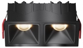 Встраиваемый светильник Maytoni Alfa LED DL043-02-10W3K-SQ-B-1 в Ялуторовске - yalutorovsk.ok-mebel.com | фото