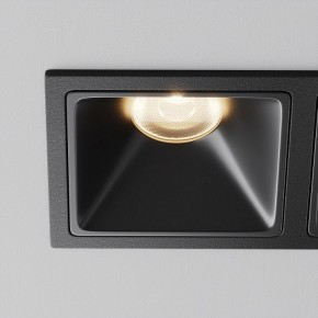 Встраиваемый светильник Maytoni Alfa LED DL043-02-10W3K-SQ-B-1 в Ялуторовске - yalutorovsk.ok-mebel.com | фото 12