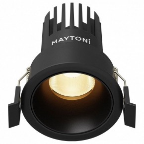 Встраиваемый светильник Maytoni Dip DL115-10W-2.7K-B в Ялуторовске - yalutorovsk.ok-mebel.com | фото