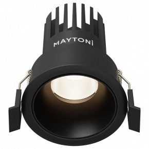 Встраиваемый светильник Maytoni Dip DL115-10W-4K-B в Ялуторовске - yalutorovsk.ok-mebel.com | фото