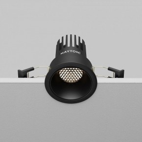 Встраиваемый светильник Maytoni Dip DL115-10W-4K-B в Ялуторовске - yalutorovsk.ok-mebel.com | фото 7
