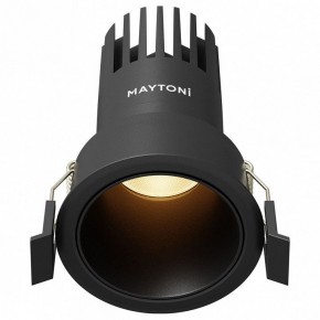 Встраиваемый светильник Maytoni Dip DL116-10W-2.7K-B в Ялуторовске - yalutorovsk.ok-mebel.com | фото 2