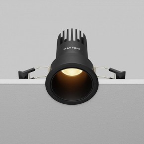 Встраиваемый светильник Maytoni Dip DL116-10W-2.7K-B в Ялуторовске - yalutorovsk.ok-mebel.com | фото 5