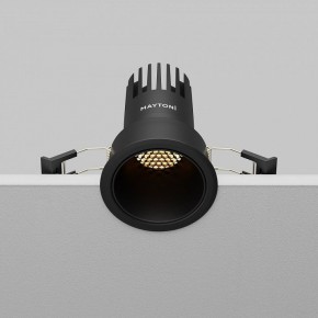 Встраиваемый светильник Maytoni Dip DL116-10W-2.7K-B в Ялуторовске - yalutorovsk.ok-mebel.com | фото 7