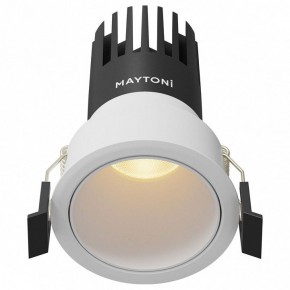 Встраиваемый светильник Maytoni Dip DL116-10W-2.7K-W в Ялуторовске - yalutorovsk.ok-mebel.com | фото 2