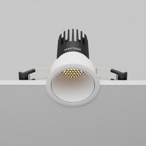 Встраиваемый светильник Maytoni Dip DL116-10W-2.7K-W в Ялуторовске - yalutorovsk.ok-mebel.com | фото 7