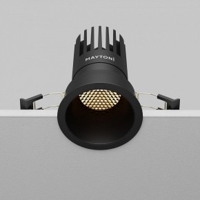 Встраиваемый светильник Maytoni Dip DL118-15W-2.7K-B в Ялуторовске - yalutorovsk.ok-mebel.com | фото 6