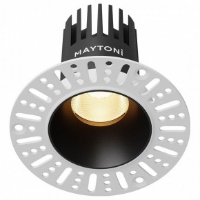 Встраиваемый светильник Maytoni Dip DL119-10W-2.7K-TRS-B в Ялуторовске - yalutorovsk.ok-mebel.com | фото