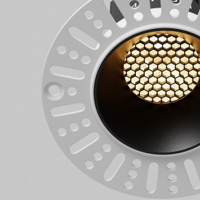 Встраиваемый светильник Maytoni Dip DL119-10W-2.7K-TRS-B в Ялуторовске - yalutorovsk.ok-mebel.com | фото 12