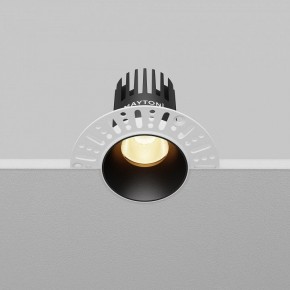 Встраиваемый светильник Maytoni Dip DL119-10W-2.7K-TRS-B в Ялуторовске - yalutorovsk.ok-mebel.com | фото 5