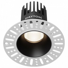 Встраиваемый светильник Maytoni Dip DL119-10W-4K-TRS-B в Ялуторовске - yalutorovsk.ok-mebel.com | фото
