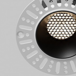 Встраиваемый светильник Maytoni Dip DL119-10W-4K-TRS-B в Ялуторовске - yalutorovsk.ok-mebel.com | фото 11
