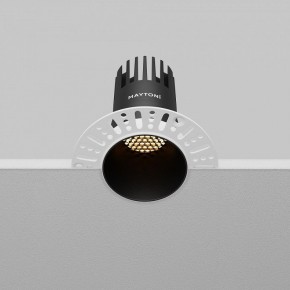 Встраиваемый светильник Maytoni Dip DL120-10W-2.7K-TRS-B в Ялуторовске - yalutorovsk.ok-mebel.com | фото 7