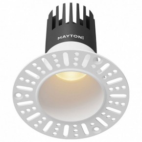 Встраиваемый светильник Maytoni Dip DL120-10W-2.7K-TRS-W в Ялуторовске - yalutorovsk.ok-mebel.com | фото