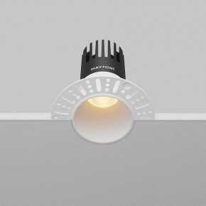 Встраиваемый светильник Maytoni Dip DL120-10W-2.7K-TRS-W в Ялуторовске - yalutorovsk.ok-mebel.com | фото 6