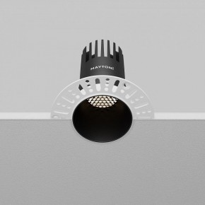 Встраиваемый светильник Maytoni Dip DL120-10W-4K-TRS-B в Ялуторовске - yalutorovsk.ok-mebel.com | фото 7