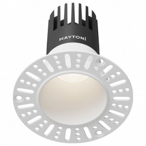 Встраиваемый светильник Maytoni Dip DL120-10W-4K-TRS-W в Ялуторовске - yalutorovsk.ok-mebel.com | фото