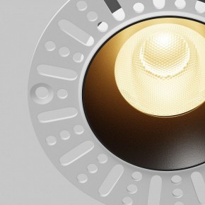 Встраиваемый светильник Maytoni Dip DL121-15W-2.7K-TRS-B в Ялуторовске - yalutorovsk.ok-mebel.com | фото 11
