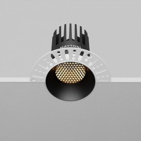 Встраиваемый светильник Maytoni Dip DL121-15W-2.7K-TRS-B в Ялуторовске - yalutorovsk.ok-mebel.com | фото 7
