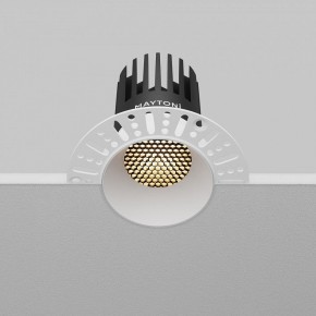 Встраиваемый светильник Maytoni Dip DL121-15W-2.7K-TRS-W в Ялуторовске - yalutorovsk.ok-mebel.com | фото 7