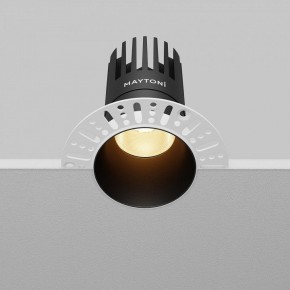 Встраиваемый светильник Maytoni Dip DL122-15W-2.7K-TRS-B в Ялуторовске - yalutorovsk.ok-mebel.com | фото 5