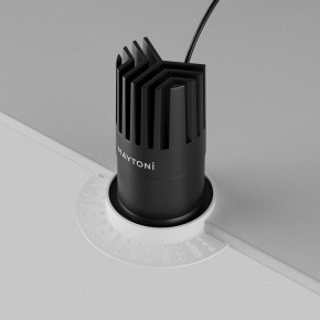 Встраиваемый светильник Maytoni Dip DL122-15W-2.7K-TRS-B в Ялуторовске - yalutorovsk.ok-mebel.com | фото 6