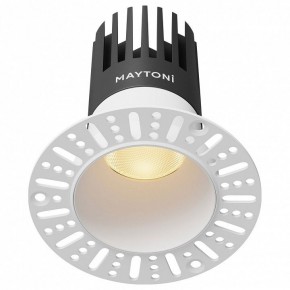 Встраиваемый светильник Maytoni Dip DL122-15W-2.7K-TRS-W в Ялуторовске - yalutorovsk.ok-mebel.com | фото