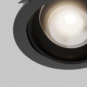 Встраиваемый светильник Maytoni Lens DL105-12W4K-B в Ялуторовске - yalutorovsk.ok-mebel.com | фото 8