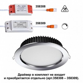 Встраиваемый светильник Novotech Drum 358305 в Ялуторовске - yalutorovsk.ok-mebel.com | фото 2