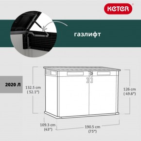 Ящик-шкаф Премьер Джамбо (Premiere JUMBO) 2020 л. в Ялуторовске - yalutorovsk.ok-mebel.com | фото 3