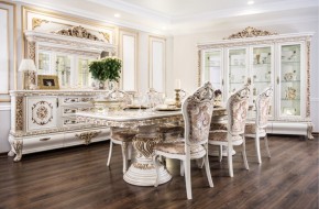 Зеркало Алсу (белый глянец) в Ялуторовске - yalutorovsk.ok-mebel.com | фото 3
