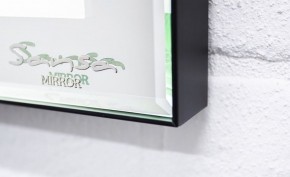 Зеркало Even 90 black с подсветкой Sansa (SE1056Z) в Ялуторовске - yalutorovsk.ok-mebel.com | фото 3