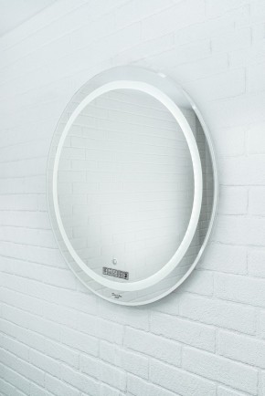 Зеркало Gia 75 white с подсветкой Sansa (SGa1044Z) в Ялуторовске - yalutorovsk.ok-mebel.com | фото 2