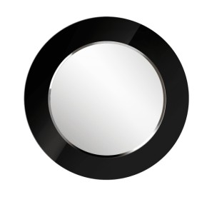 Зеркало круглое черный (РМ/02) в Ялуторовске - yalutorovsk.ok-mebel.com | фото