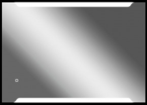 Зеркало Оттава 1000х700 с подсветкой Домино (GL7028Z) в Ялуторовске - yalutorovsk.ok-mebel.com | фото 2