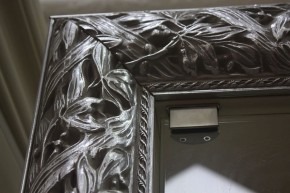 Зеркало Тиффани Premium черная/серебро (ТФСТ-2(П) в Ялуторовске - yalutorovsk.ok-mebel.com | фото 2